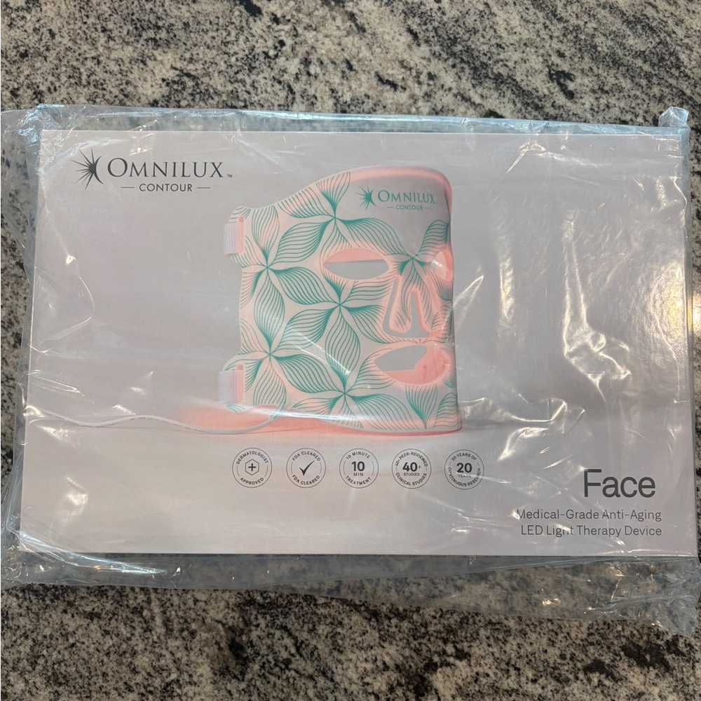 Omnilux - Contour Face Red Light LED Mask - White